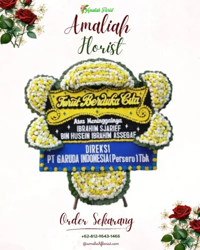 Papan Bunga Duka di Maradekaya